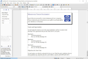 Corel WordPerfect Office X8中.wpd文件的屏幕截图