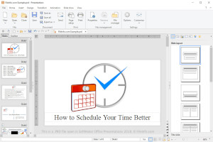 2018年SoftMaker Office演示文稿中的.prd文件截图