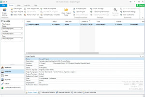 SDL Trados Studio 2017中.sdlrpx文件的屏幕截图