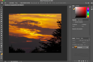 Adobe Photoshop CC 2019中.raw文件的截图