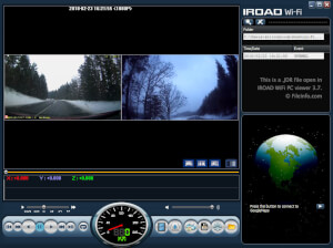 IROAD WiFi PC Viewer 3.7中的.jdr文件截图