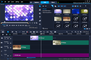 Corel VideoStudio 2019中.vsh文件的截图
