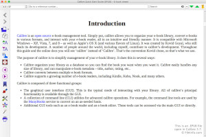 Calibre 3.7中的.epub文件截图