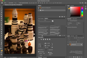 Adobe Photoshop CC 2019中.cr2文件的屏幕截图
