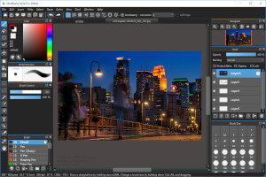 MediBang Paint Pro 21中.mdp文件的屏幕截图
