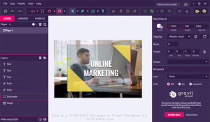 Gravit Designer 3.2中的.gvdesign文件截图
