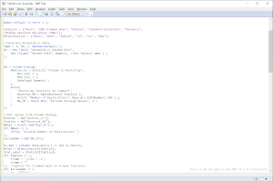 SAS JMP 14.3中.jsl文件的屏幕截图