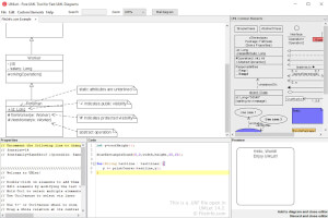 UMLet 14.2中的.uxf文件截圖
