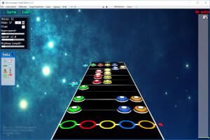 Moonscraper chart Editor 1.2中.chart文件的屏幕截图