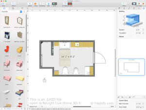 BeLight Live Home 3D中.lh3d文件的屏幕截图3