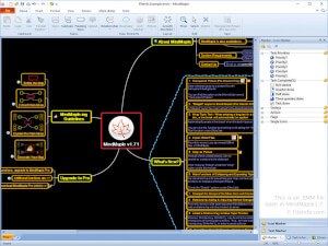 MindMaple 1.7中.emm文件的屏幕截图