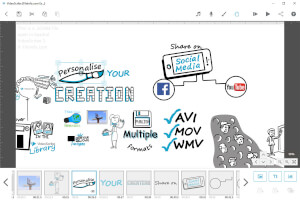 Sparkol VideoScribe 3中.scribe文件的屏幕截图