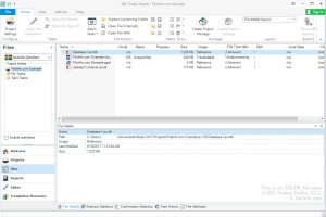 SDL Trados Studio 2017中.sdltpl文件的屏幕截图